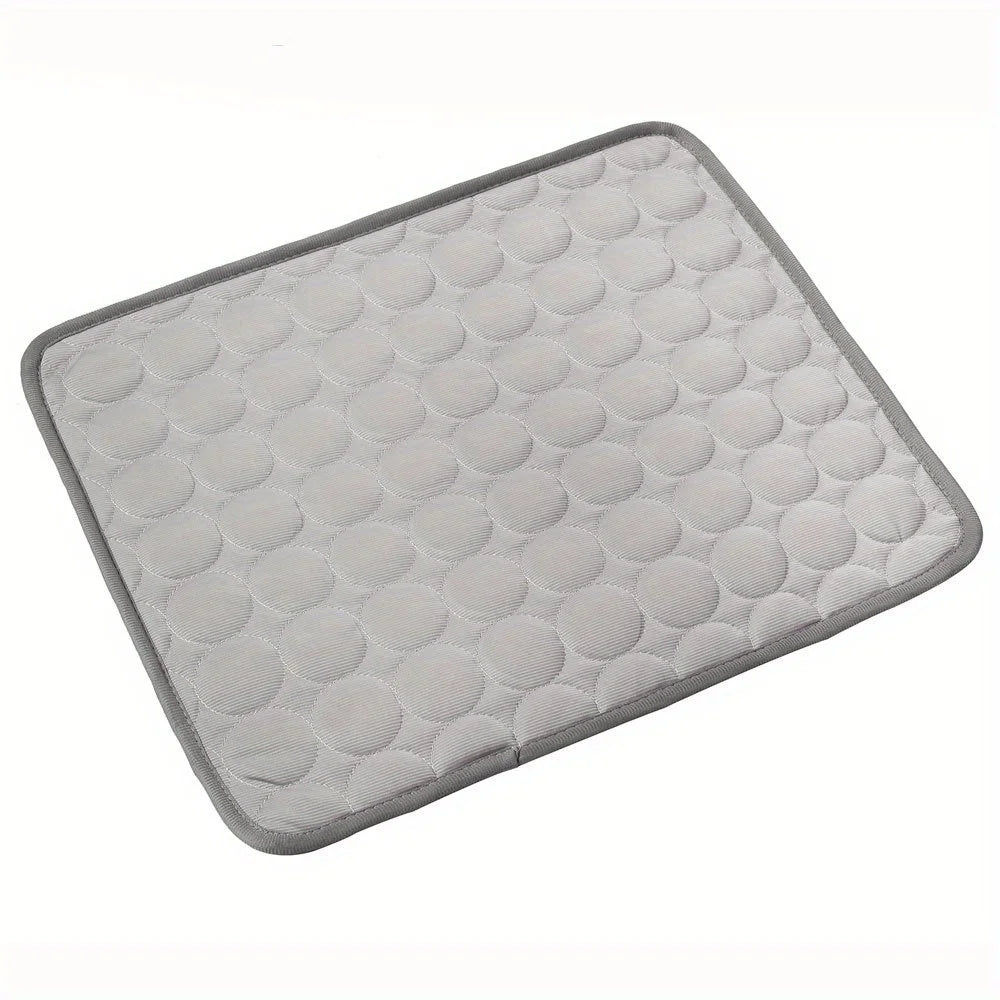 Pet Cooling Mat - Durable, Waterproof Bottom - Chill Relief for Dogs - Easy Clean - Summer Comfort