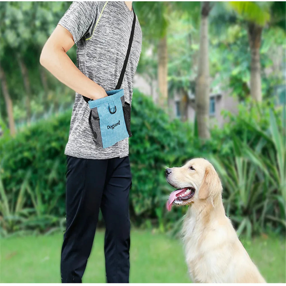 Professional Pet Treat Dog Pouch Tote Bag Waist Bag Multifunction Training Dog Helpers for Dogs
