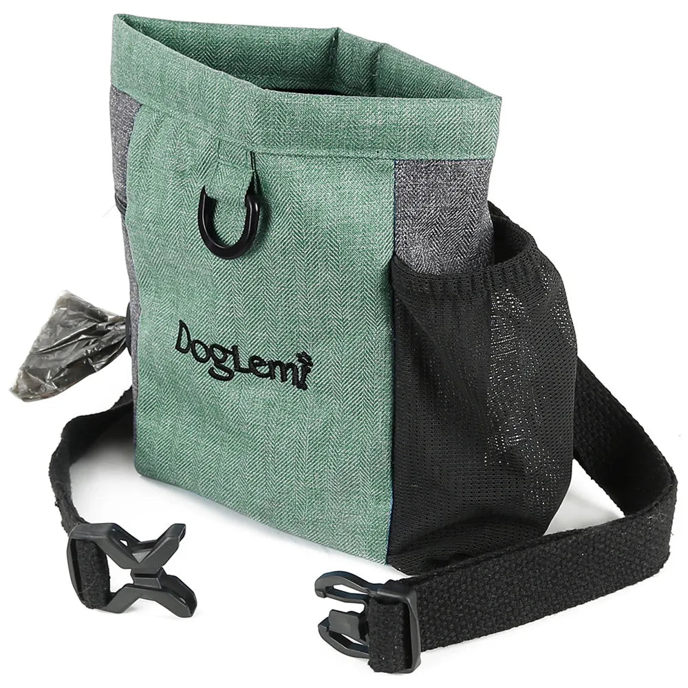 Professional Pet Treat Dog Pouch Tote Bag Waist Bag Multifunction Training Dog Helpers for Dogs