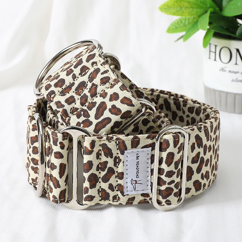 Martingale Cotton Dog Collar