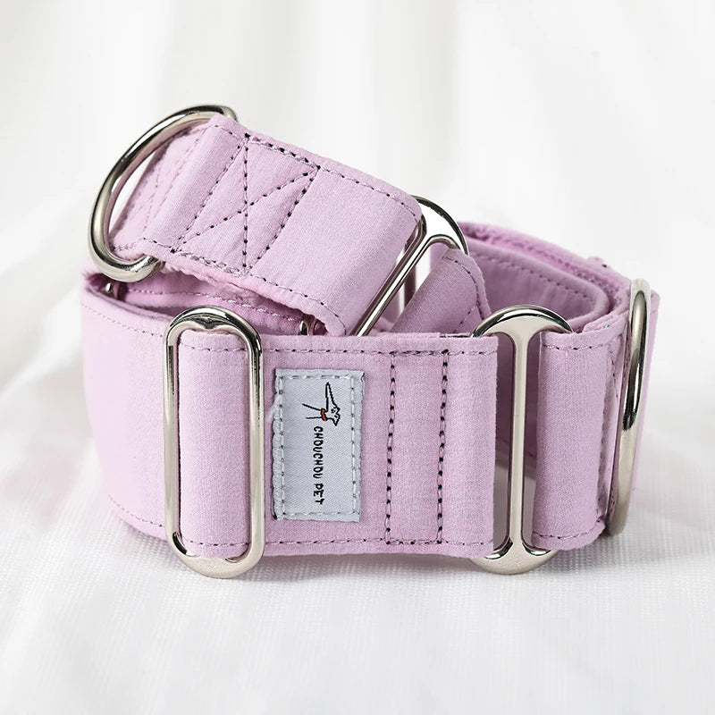 Martingale Cotton Dog Collar