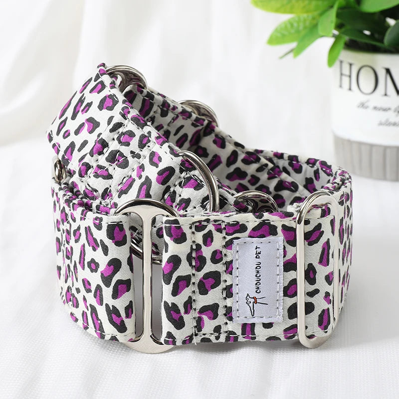 Martingale Cotton Dog Collar