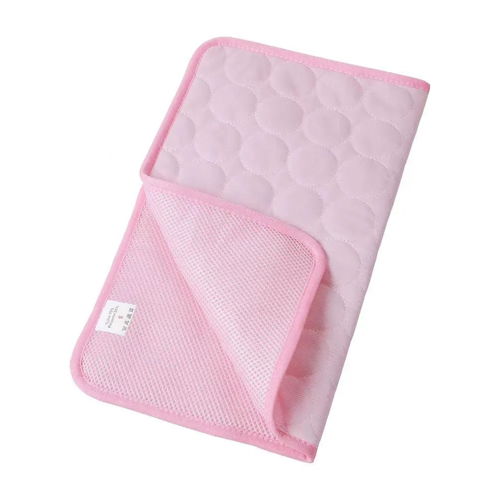 Pet Cooling Mat - Durable, Waterproof Bottom - Chill Relief for Dogs - Easy Clean - Summer Comfort